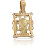 MEDALLA ORO 18KL VIRGEN NIÑA -13X18MM - Peso: 2.30 gr 