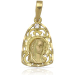 MEDALLA ORO 18KL VIRGEN NIÑA - 13X21MM - Peso: 2.85 gr 