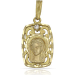 MEDALLA ORO 18KL VIRGEN NIÑA - 13x22MM - Peso: 2.30 gr 