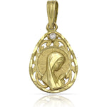 MEDALLA ORO 18KL VIRGEN NIÑA - 14X21MM - Peso: 2.15 gr 