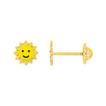 Pendientes Argyor pendientes esmalte 9k o.a.