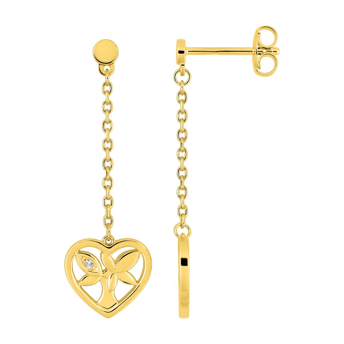 Pendientes Argyors largos cir. ch or
