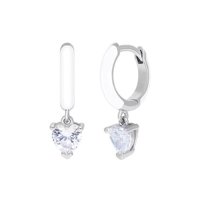 Pendientes Corazón Marea Jewels Plata de Ley 925 D02301/AI