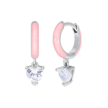 Pendientes Corazón Marea Jewels Plata de Ley 925 D02301/AJ