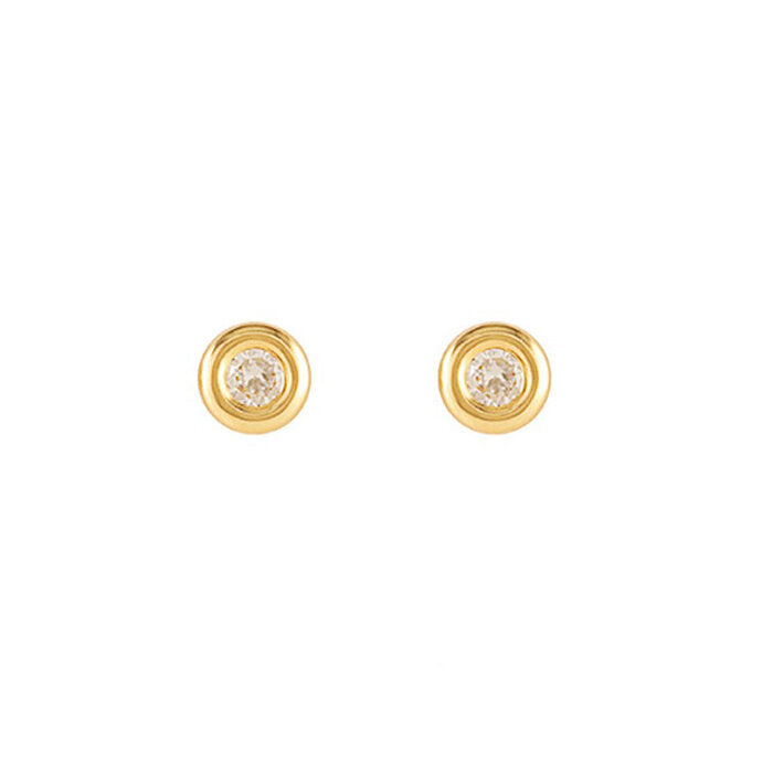 Pendientes Eles Niña Oro Blanco 61A1702/6