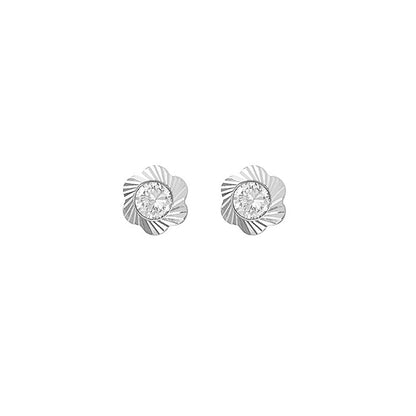 Pendientes Eles Niña Oro Blanco 9k 91B1102/3T