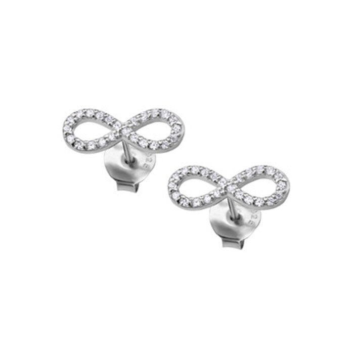 Pendientes Lotus Silver LP1253-4/1 Símbolo Infinito Plata 1ª Ley