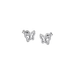 Pendientes Lotus Silver LP1518-4/1 Mariposa Plata 1ª Ley