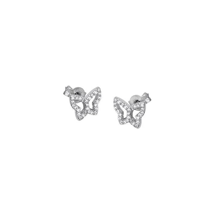 Pendientes Lotus Silver LP1518-4/1 Mariposa Plata 1ª Ley
