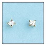 PENDIENTES ORO 18KL - 5MM - Cierre: Rosca 