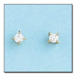 PENDIENTES ORO 18KL - 5MM - Cierre: Rosca 