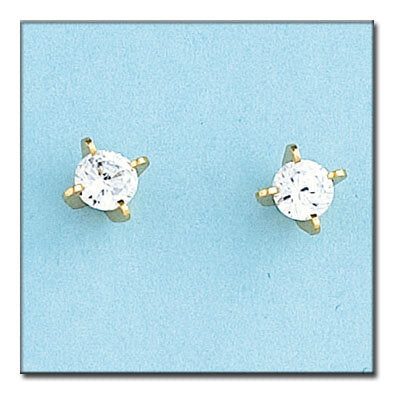 PENDIENTES ORO 18KL - 6MM