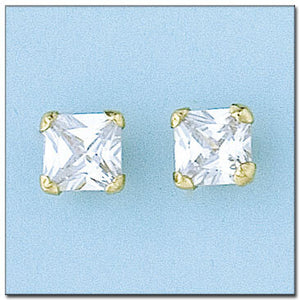 PENDIENTES ORO 18KL - 8X8