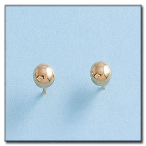 PENDIENTES ORO 18KL BOLA - 5MM