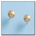 PENDIENTES ORO 18KL BOLA - 7MM