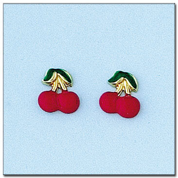 PENDIENTES ORO 18KL CEREZAS