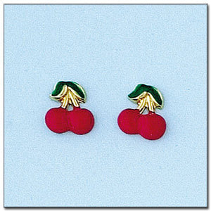 PENDIENTES ORO 18KL CEREZAS