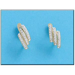 PENDIENTES ORO 18KL CIRCONITAS