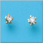PENDIENTES ORO 18KL CIRCONITAS