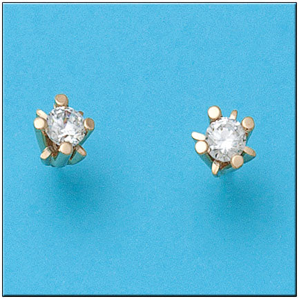 PENDIENTES ORO 18KL CIRCONITAS
