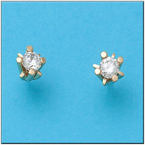 PENDIENTES ORO 18KL CIRCONITAS