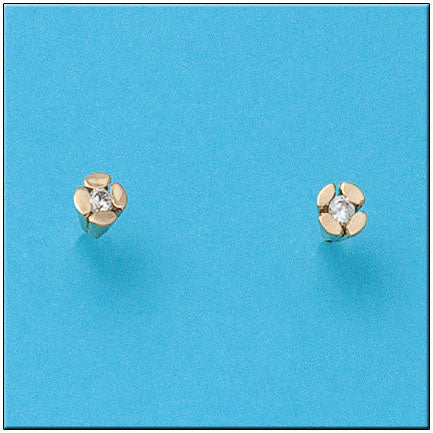 PENDIENTES ORO 18KL CIRCONITAS