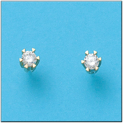 PENDIENTES ORO 18KL CIRCONITAS