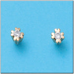 PENDIENTES ORO 18KL CIRCONITAS