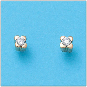 PENDIENTES ORO 18KL CIRCONITAS