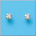 PENDIENTES ORO 18KL CIRCONITAS