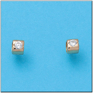 PENDIENTES ORO 18KL CIRCONITAS