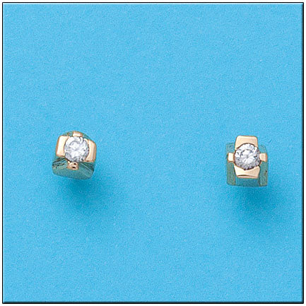 PENDIENTES ORO 18KL CIRCONITAS