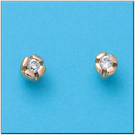 PENDIENTES ORO 18KL CIRCONITAS