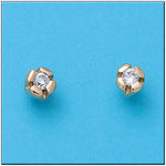 PENDIENTES ORO 18KL CIRCONITAS