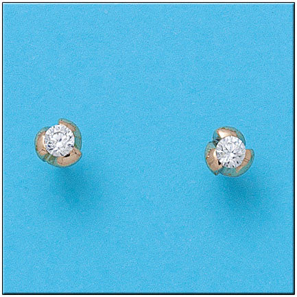 PENDIENTES ORO 18KL CIRCONITAS