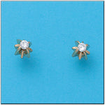 PENDIENTES ORO 18KL CIRCONITAS