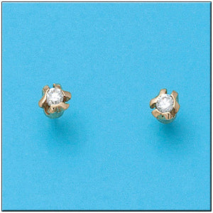 PENDIENTES ORO 18KL CIRCONITAS