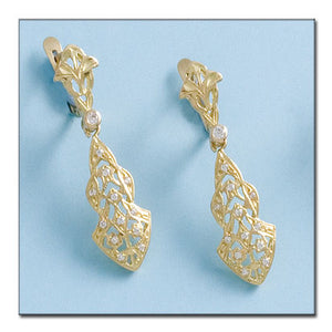 PENDIENTES ORO 18KL CIRCONITAS