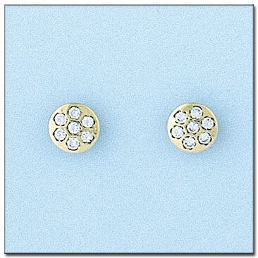 PENDIENTES ORO 18KL CIRCONITAS