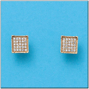 PENDIENTES ORO 18KL CIRCONITAS