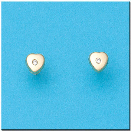 PENDIENTES ORO 18KL CORAZON