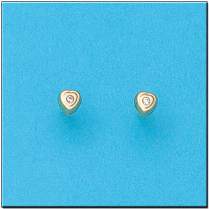 PENDIENTES ORO 18KL CORAZON