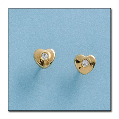 PENDIENTES ORO 18KL CORAZONES