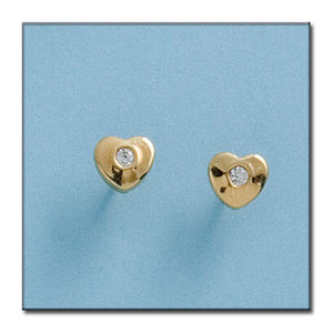 PENDIENTES ORO 18KL CORAZONES