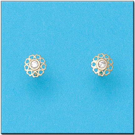 PENDIENTES ORO 18KL CORAZONES