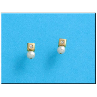 PENDIENTES ORO 18KL CUADRADO