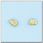 PENDIENTES ORO 18KL ELEFANTE - 7x4.50MM