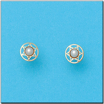 PENDIENTES ORO 18KL ESTRELLA