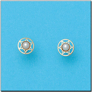 PENDIENTES ORO 18KL ESTRELLA