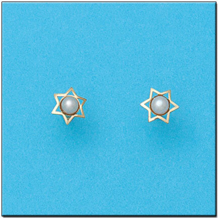 PENDIENTES ORO 18KL ESTRELLA